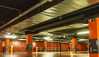 Underground Car Park For Torre Espacio, Madrid (Spain)