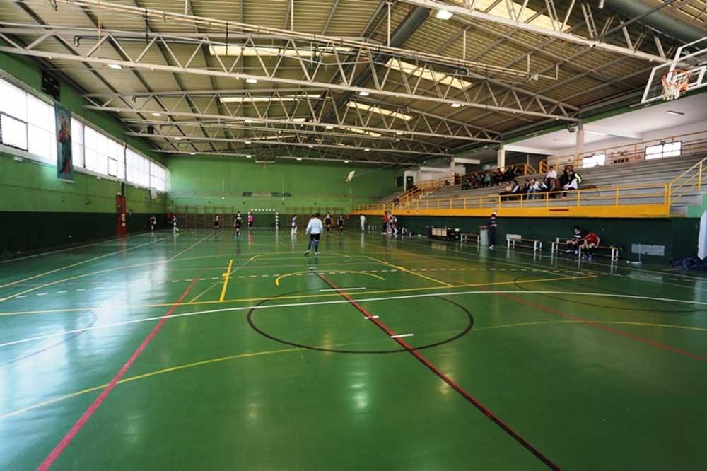 Sports Centre In Salesian School, Madrid (Spain)